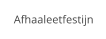 Afhaaleetfestijn